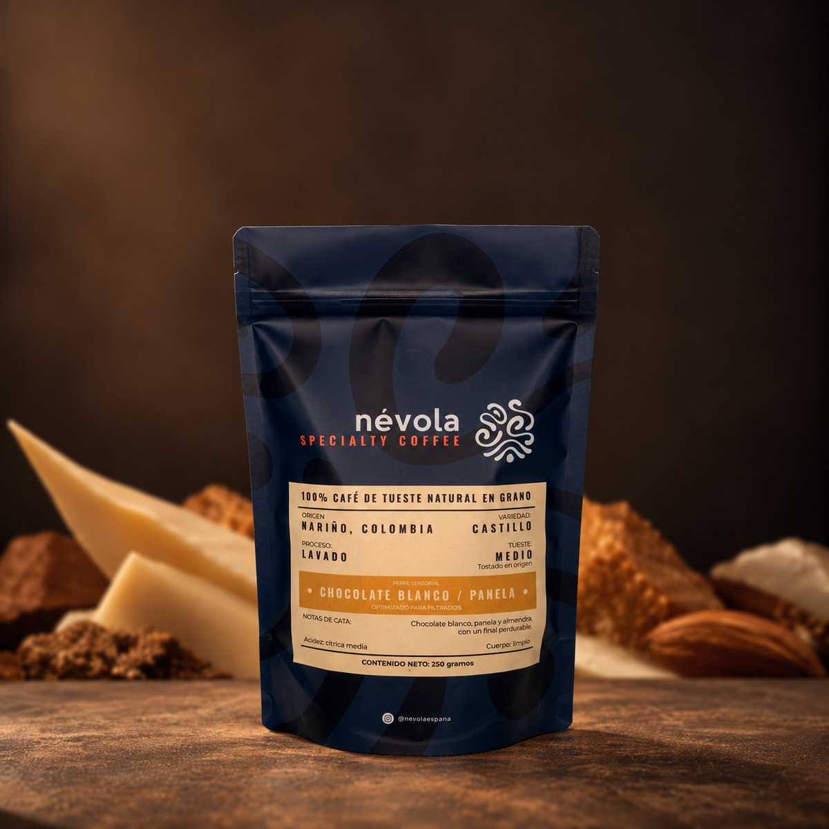 Chocolate Blanco & Panela